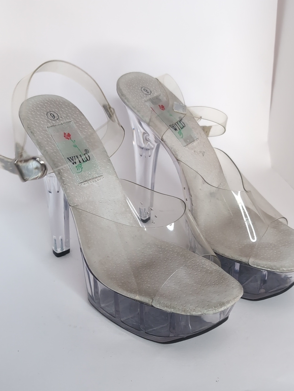 Pre-loved Clear Heels